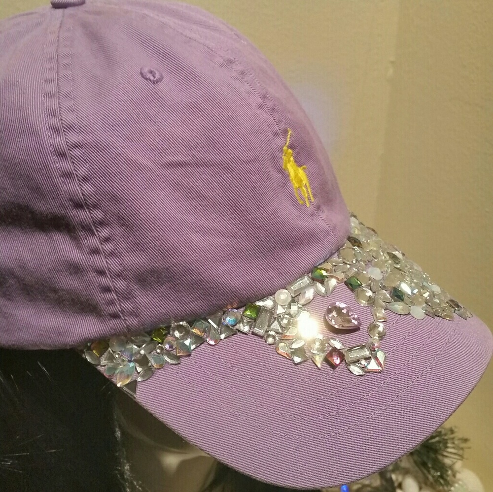 Bridal Bling Hats-Bling Hats-Swarovski Bling Hats - Picture 3 of 11